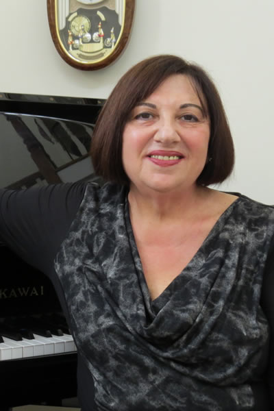 Piano teacher Nelly Jacono